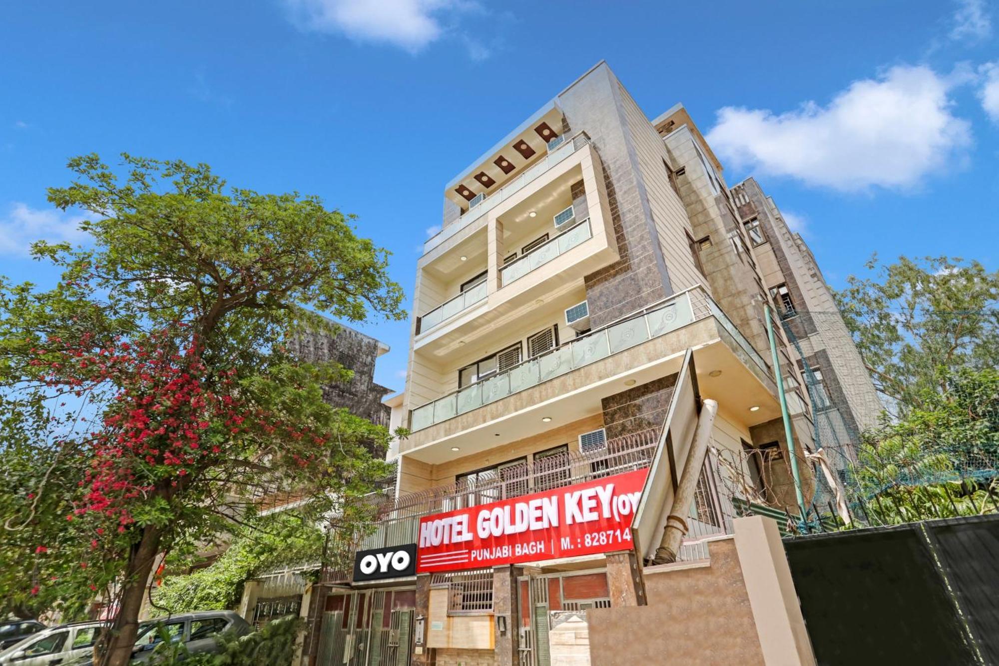 Hotel O Golden Key Inn Punjabi Bagh Нью-Делі Екстер'єр фото